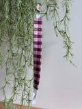 Pacifier Clip - Pink Gingham